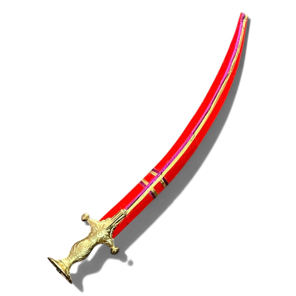 Red 28 inch decoration metal piece